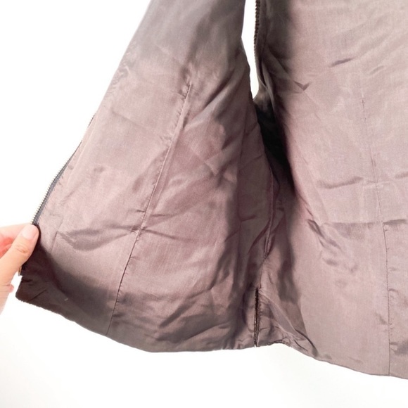 Vintage Faux Fur Brown Western Bohemian Seventies Vest - Picture 7 of 9